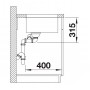 Мойка для кухни Blanco Andano 340/180-U (522979)