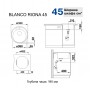 Мийка для кухні Blanco Riona 45 (521399)
