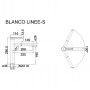 Смеситель для кухни Blanco Linee-S (517591)