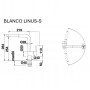 Змішувач для кухні Blanco Linus-S (516694)