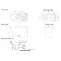 Безободковый унитаз-компакт Devit FRESH (3110121) супертонкое сиденье soft close