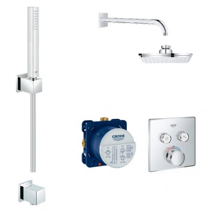 Душовий набір Grohe Grohtherm SmartControl Cube 23409SC0