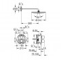 Душевая система Grohe Grohtherm 3000 Cosmopolitan (34571000)