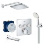 Душова система Grohe Grohtherm SmartControl (ua26415sc2)