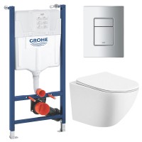 Инсталляция с унитазом 4 в 1 Grohe Solido Even UA38971966C