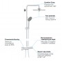 Душевая система Grohe QuickFix Vitalio Joy 260 (26403001)