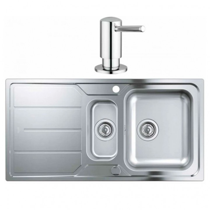 Мойка для кухни Grohe K500 (31572SD0+40536000)