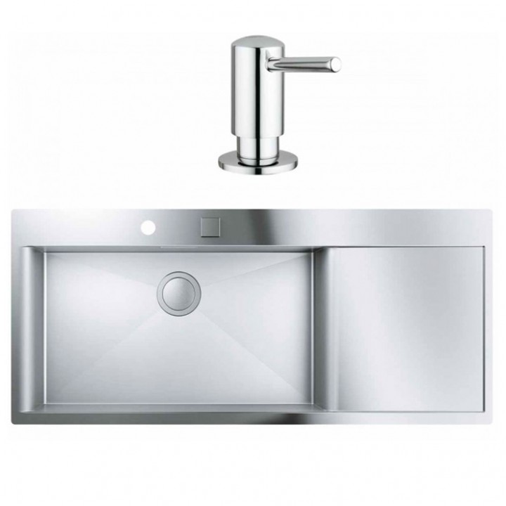 Мийка для кухні Grohe K1000 (31581SD0+40536000)