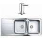 Мойка для кухни Grohe K500 (31588SD0+40536000)