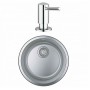 Мийка для кухні Grohe K200 з дозатором (31720SD0+40536000)