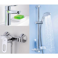 Набор смесителей 3 в 1 Grohe BauLoop 123220S