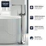 Напольный смеситель для ванны Grohe Plus (23846003)