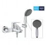 Смеситель для ванной с душевым набором Grohe QuickFix Start (23413002)