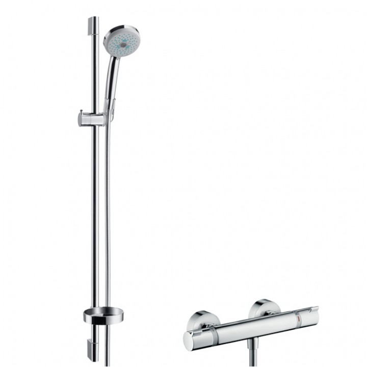 Душова система Hansgrohe Croma 100/Ecostat 1001 SL (27085000)