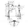 Душевая система Hansgrohe Croma Select S (27253400)