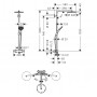 Душова система Hansgrohe Raindance Select S 240 (27633670)