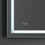 AM.PM Универсальное зеркало с контурной Led-подсветкой, часами и косметическим зеркалом, 65 см AM.PM M91AMOX0653WG38 GEM